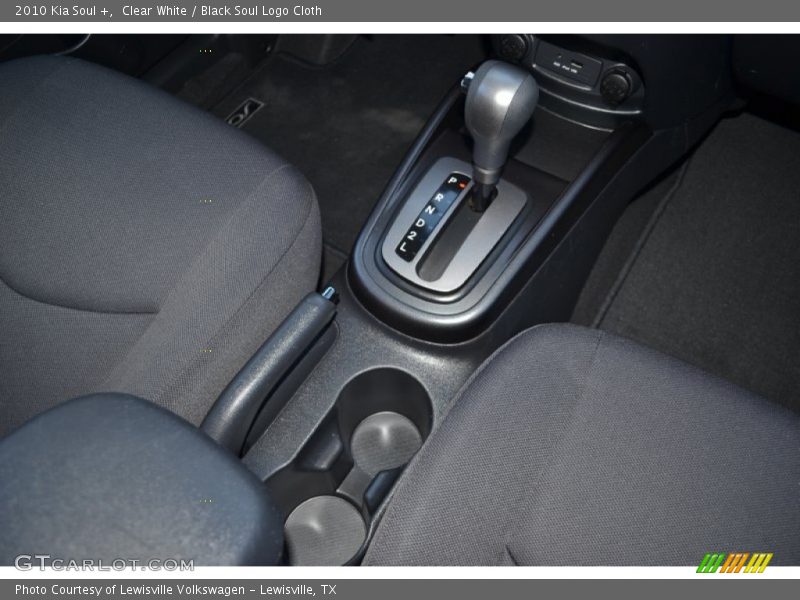 Clear White / Black Soul Logo Cloth 2010 Kia Soul +