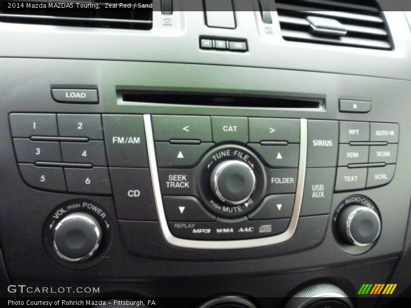 Zeal Red / Sand 2014 Mazda MAZDA5 Touring