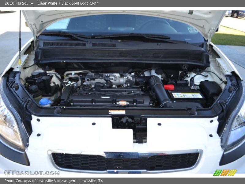 Clear White / Black Soul Logo Cloth 2010 Kia Soul +