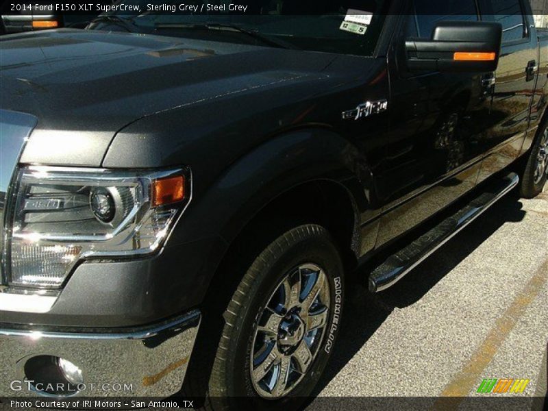 Sterling Grey / Steel Grey 2014 Ford F150 XLT SuperCrew