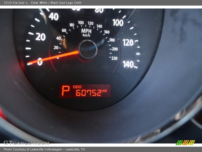 Clear White / Black Soul Logo Cloth 2010 Kia Soul +