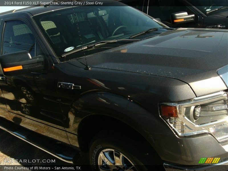 Sterling Grey / Steel Grey 2014 Ford F150 XLT SuperCrew