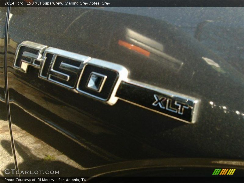 Sterling Grey / Steel Grey 2014 Ford F150 XLT SuperCrew