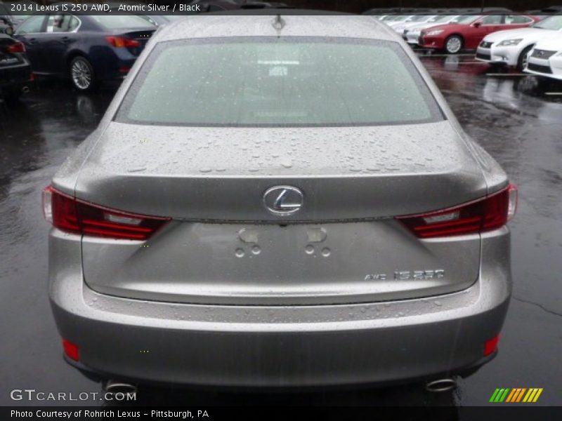 Atomic Silver / Black 2014 Lexus IS 250 AWD