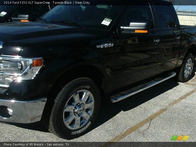 Tuxedo Black / Steel Grey 2014 Ford F150 XLT SuperCrew