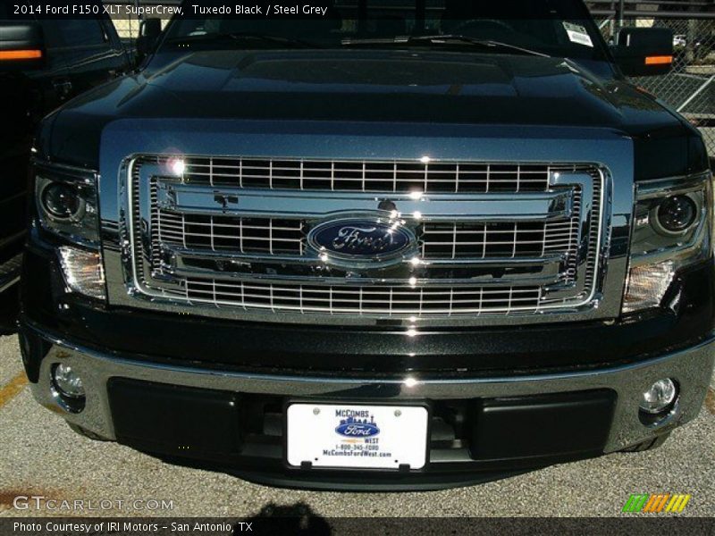 Tuxedo Black / Steel Grey 2014 Ford F150 XLT SuperCrew