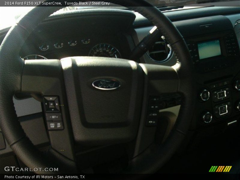 Tuxedo Black / Steel Grey 2014 Ford F150 XLT SuperCrew