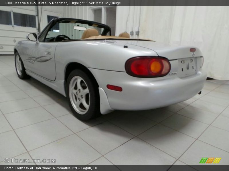  2000 MX-5 Miata LS Roadster Highlight Silver Metallic