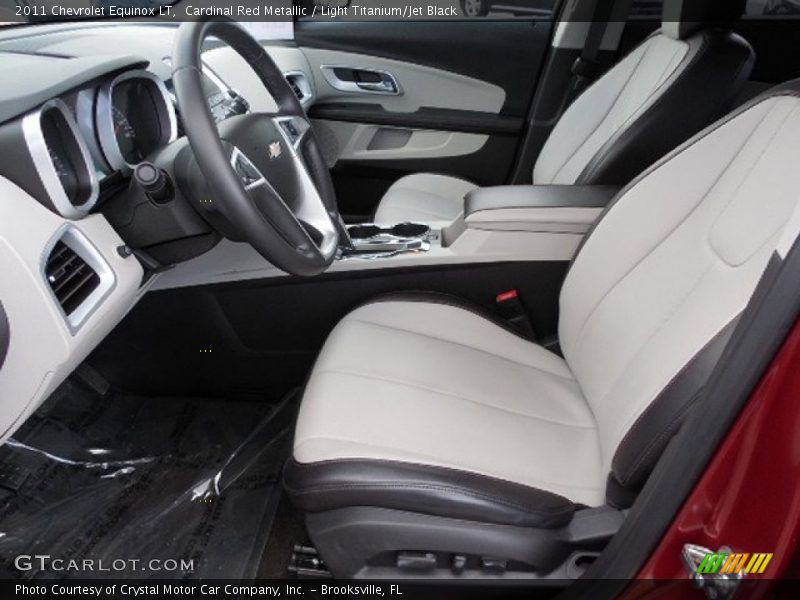Cardinal Red Metallic / Light Titanium/Jet Black 2011 Chevrolet Equinox LT