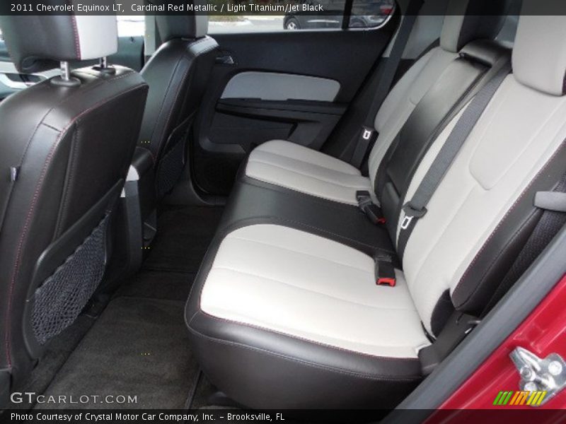 Cardinal Red Metallic / Light Titanium/Jet Black 2011 Chevrolet Equinox LT