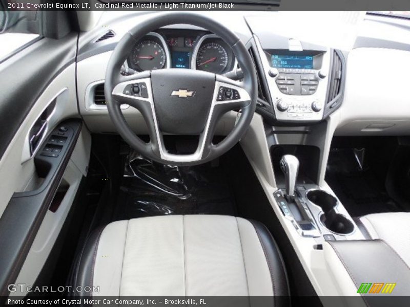 Cardinal Red Metallic / Light Titanium/Jet Black 2011 Chevrolet Equinox LT