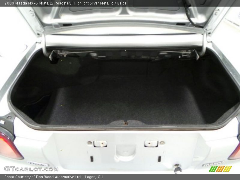  2000 MX-5 Miata LS Roadster Trunk