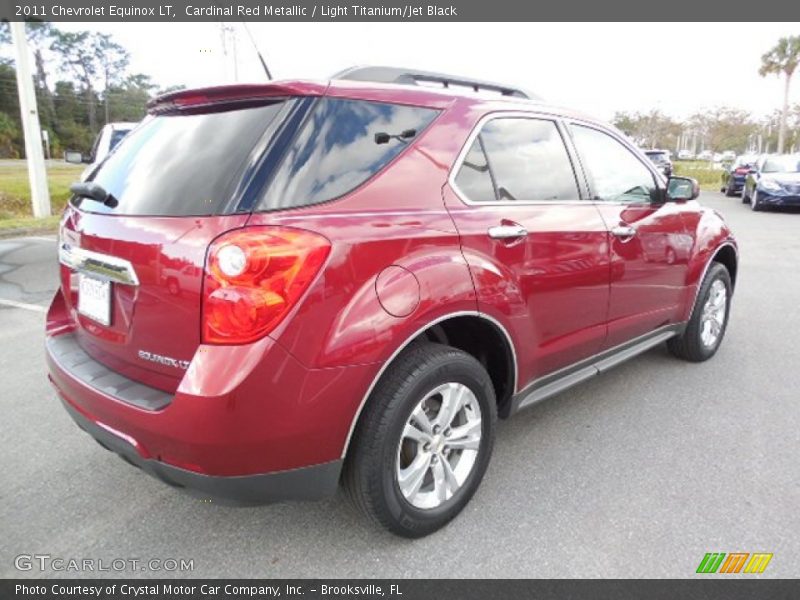 Cardinal Red Metallic / Light Titanium/Jet Black 2011 Chevrolet Equinox LT