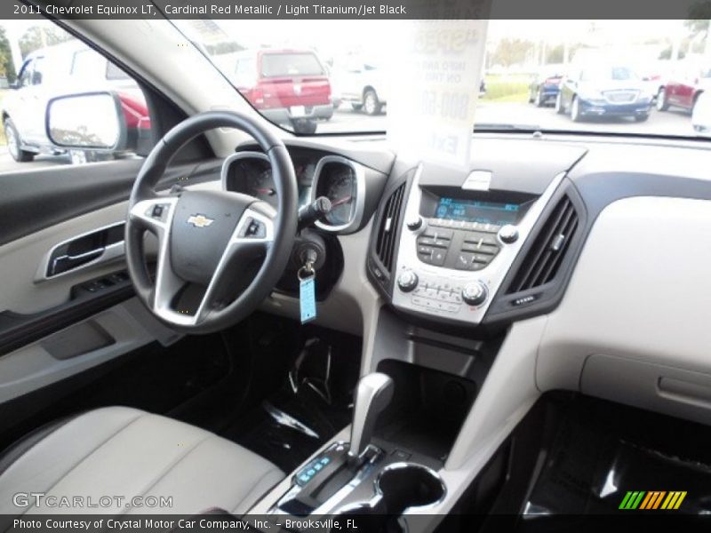 Cardinal Red Metallic / Light Titanium/Jet Black 2011 Chevrolet Equinox LT