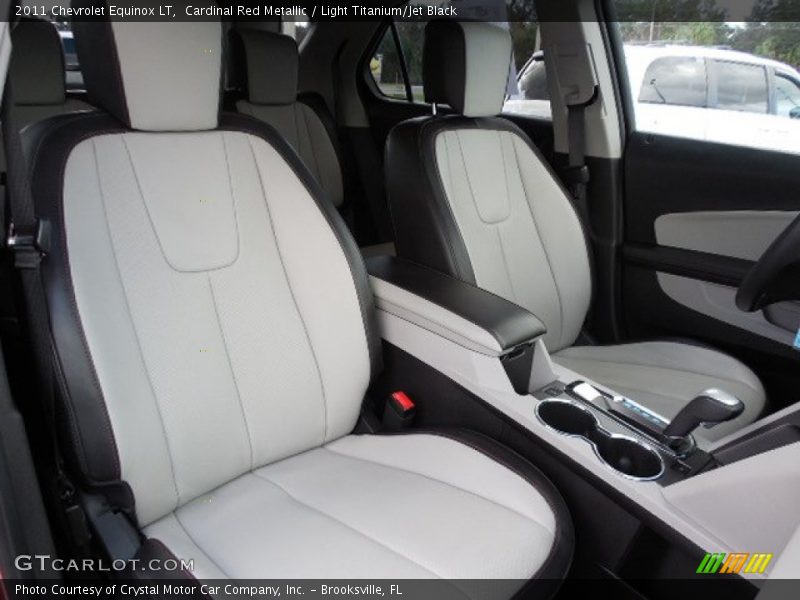 Cardinal Red Metallic / Light Titanium/Jet Black 2011 Chevrolet Equinox LT