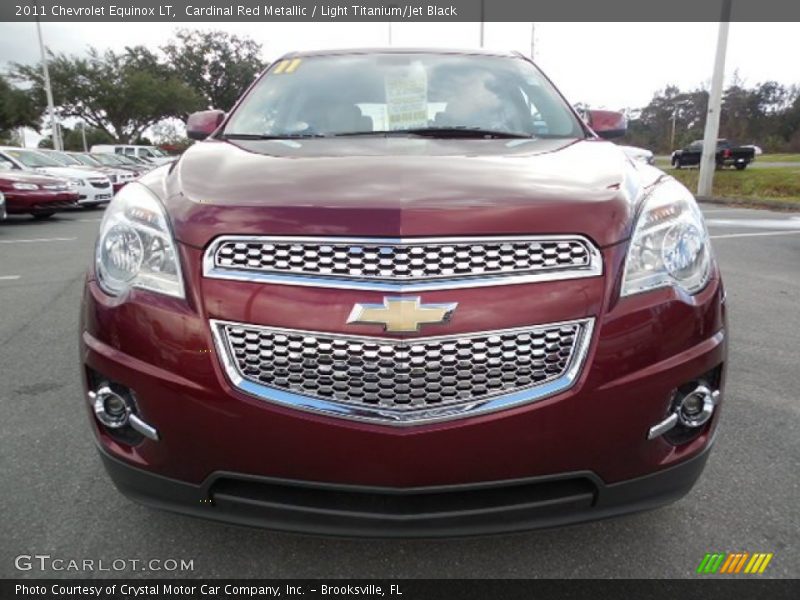 Cardinal Red Metallic / Light Titanium/Jet Black 2011 Chevrolet Equinox LT