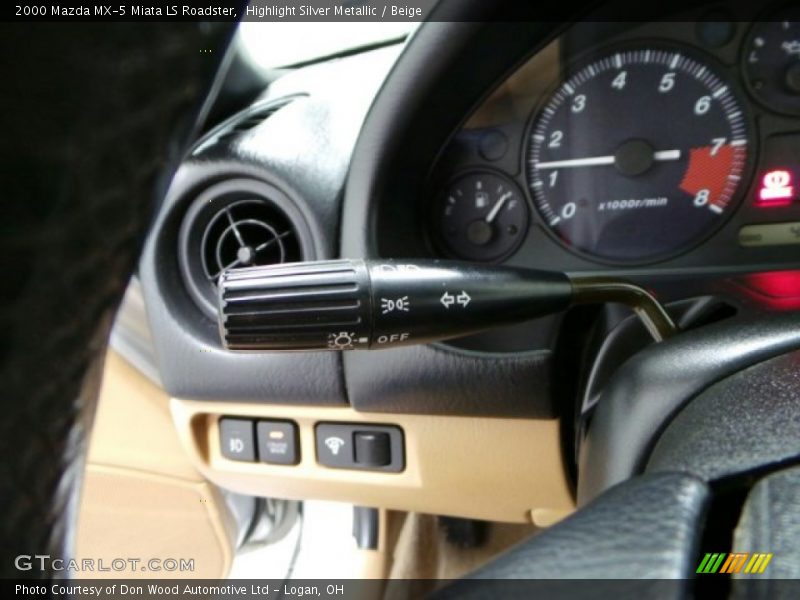 Controls of 2000 MX-5 Miata LS Roadster