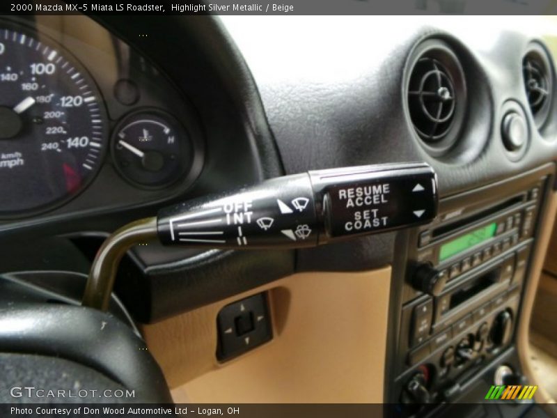 Controls of 2000 MX-5 Miata LS Roadster