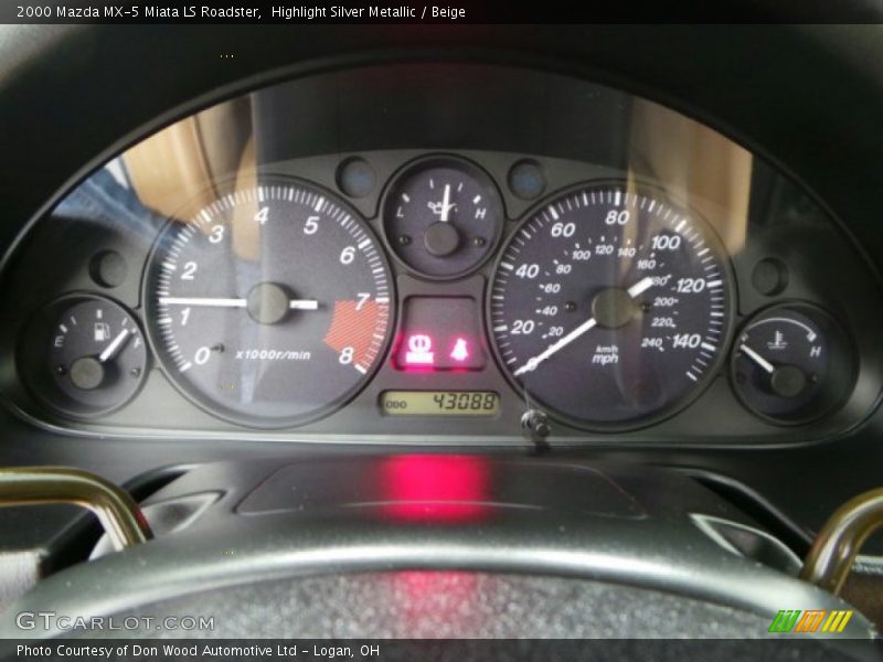  2000 MX-5 Miata LS Roadster LS Roadster Gauges