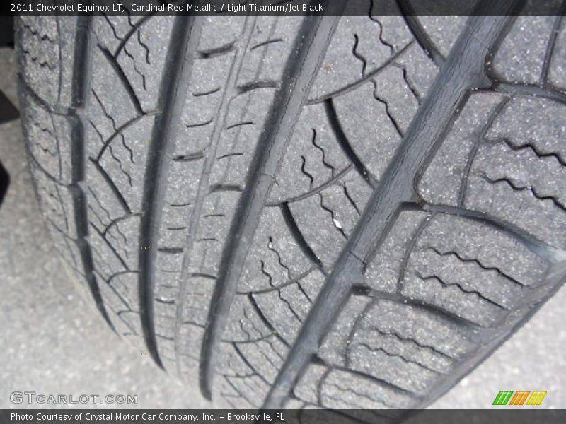 Cardinal Red Metallic / Light Titanium/Jet Black 2011 Chevrolet Equinox LT