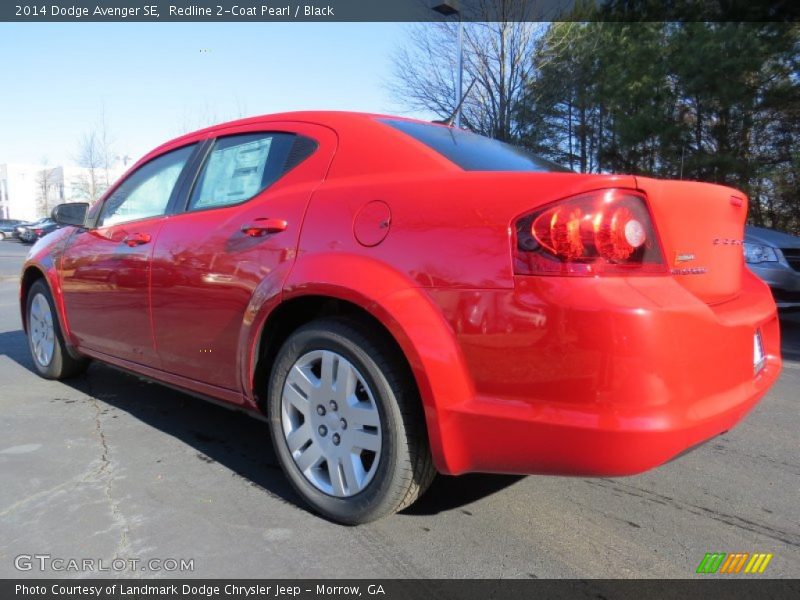 Redline 2-Coat Pearl / Black 2014 Dodge Avenger SE
