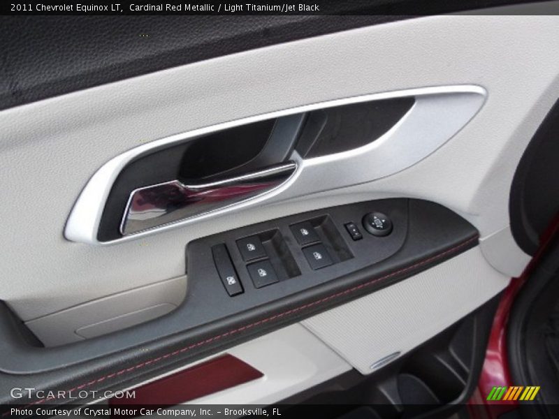 Cardinal Red Metallic / Light Titanium/Jet Black 2011 Chevrolet Equinox LT