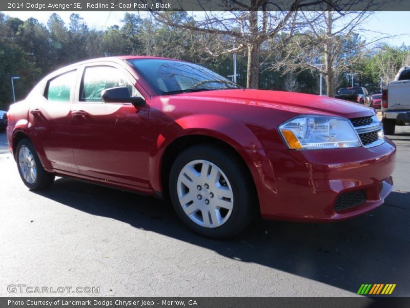 Redline 2-Coat Pearl / Black 2014 Dodge Avenger SE