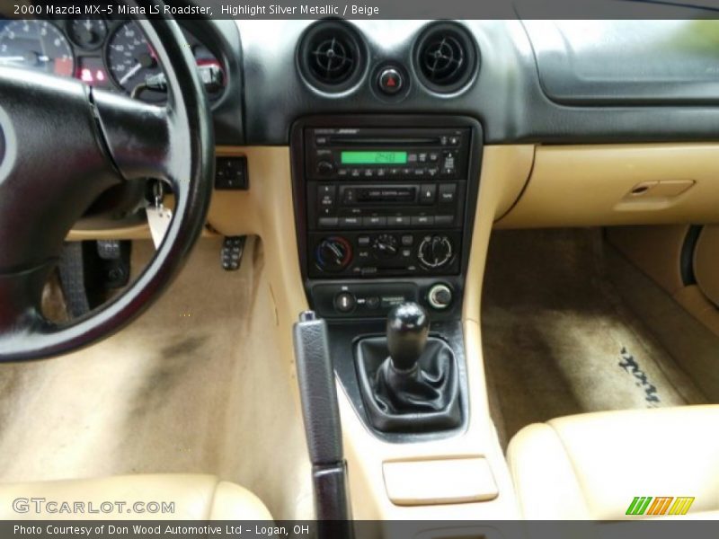 Controls of 2000 MX-5 Miata LS Roadster