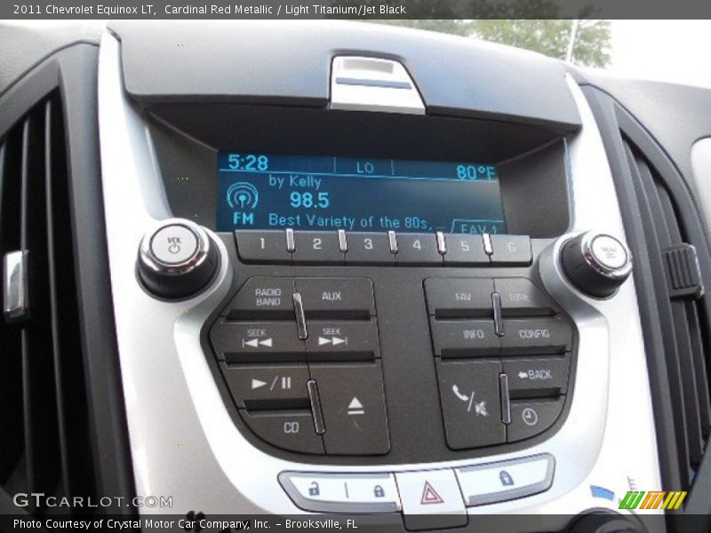 Cardinal Red Metallic / Light Titanium/Jet Black 2011 Chevrolet Equinox LT