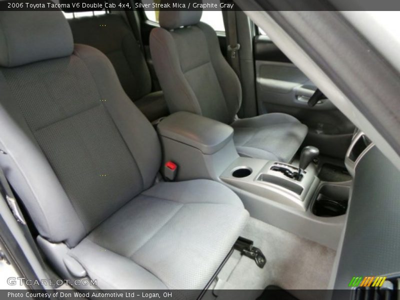 Silver Streak Mica / Graphite Gray 2006 Toyota Tacoma V6 Double Cab 4x4