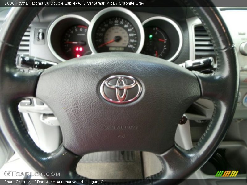 Silver Streak Mica / Graphite Gray 2006 Toyota Tacoma V6 Double Cab 4x4