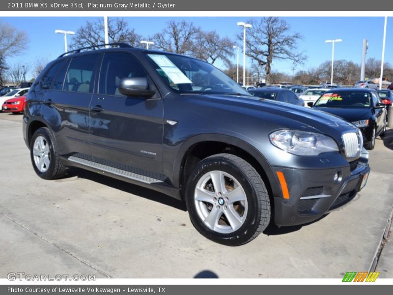 Front 3/4 View of 2011 X5 xDrive 35d