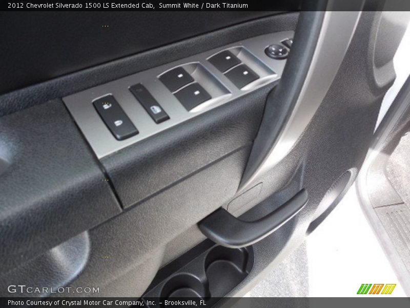 Summit White / Dark Titanium 2012 Chevrolet Silverado 1500 LS Extended Cab
