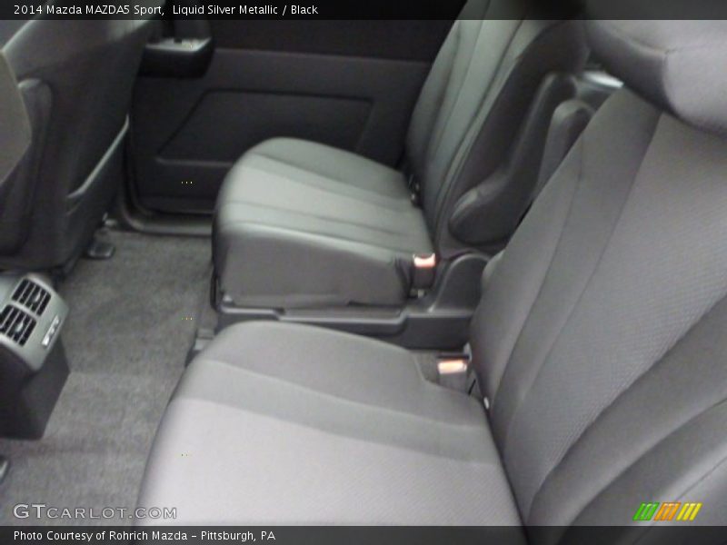 Liquid Silver Metallic / Black 2014 Mazda MAZDA5 Sport