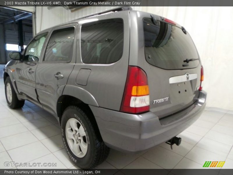 Dark Titanium Gray Metallic / Dark Flint Gray 2003 Mazda Tribute LX-V6 4WD
