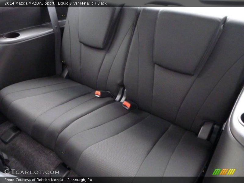 Liquid Silver Metallic / Black 2014 Mazda MAZDA5 Sport