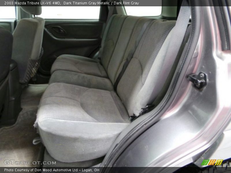 Rear Seat of 2003 Tribute LX-V6 4WD