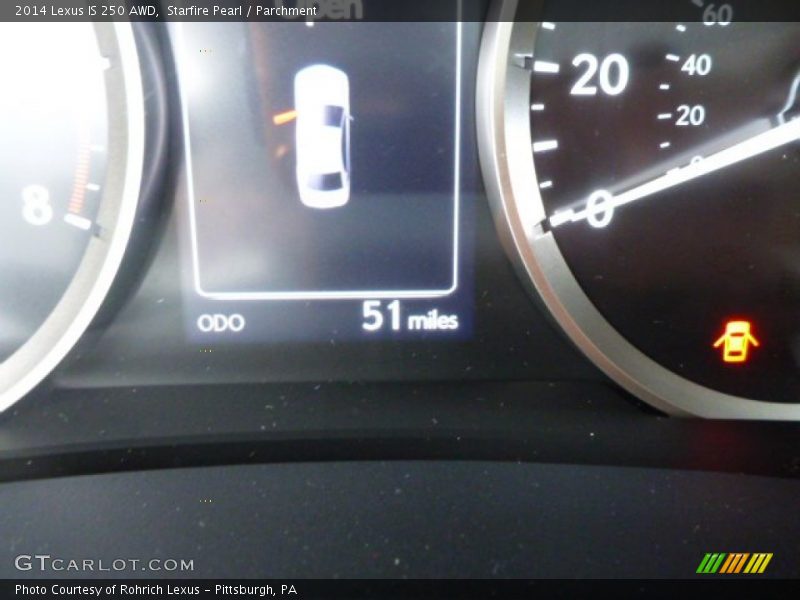 Starfire Pearl / Parchment 2014 Lexus IS 250 AWD