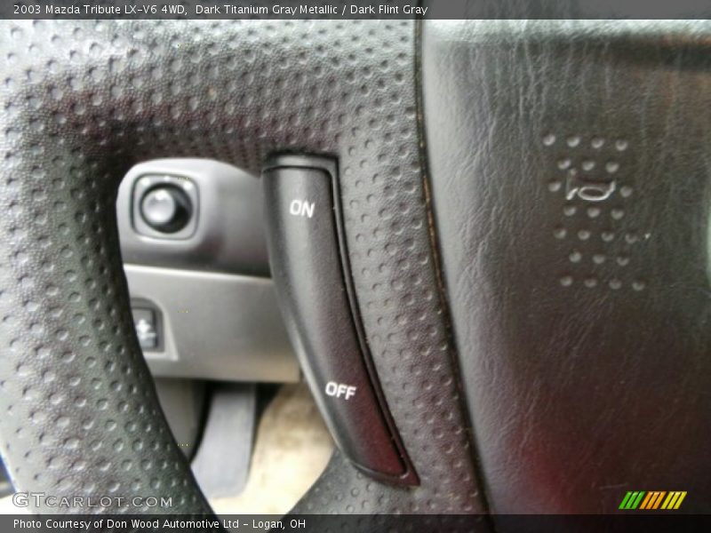 Controls of 2003 Tribute LX-V6 4WD