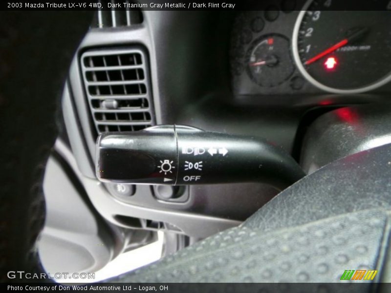 Controls of 2003 Tribute LX-V6 4WD
