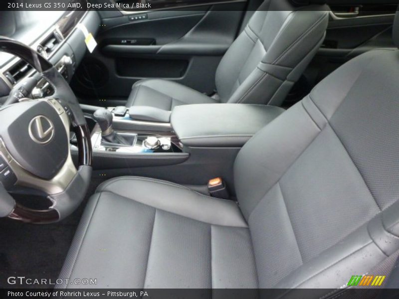 Deep Sea Mica / Black 2014 Lexus GS 350 AWD