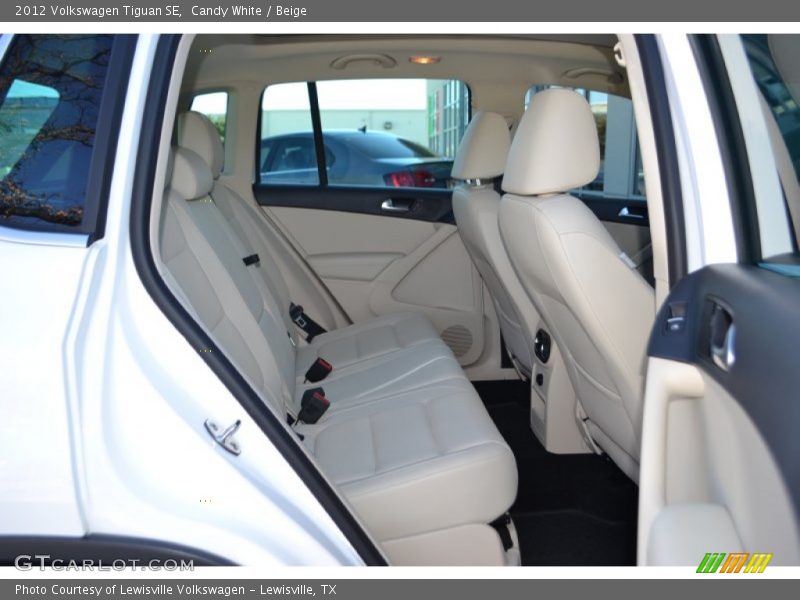 Candy White / Beige 2012 Volkswagen Tiguan SE