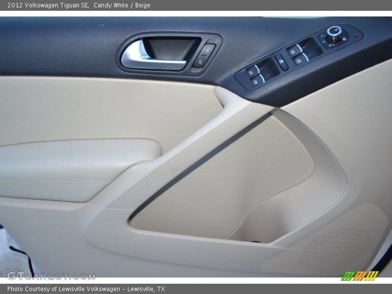 Candy White / Beige 2012 Volkswagen Tiguan SE