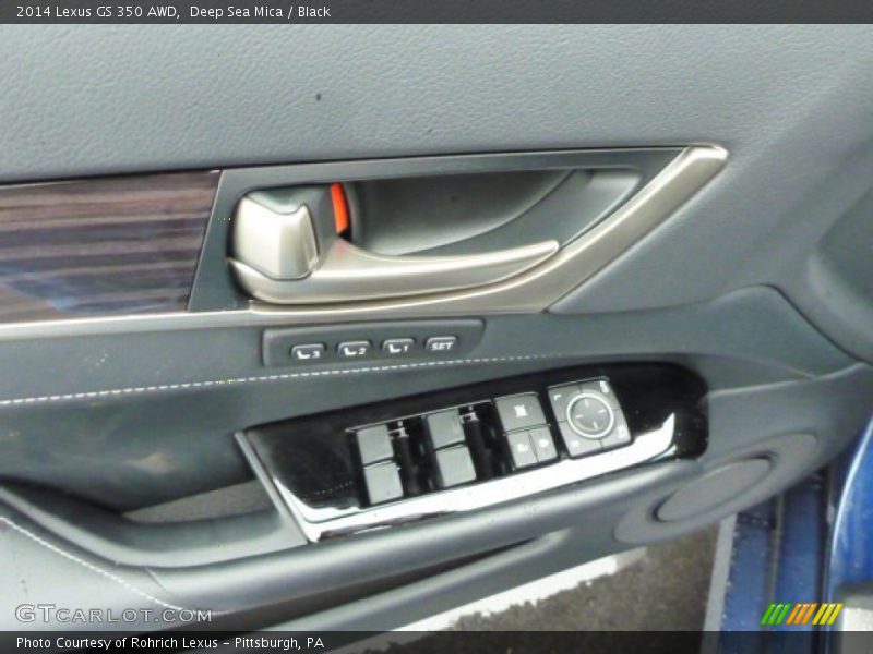 Deep Sea Mica / Black 2014 Lexus GS 350 AWD