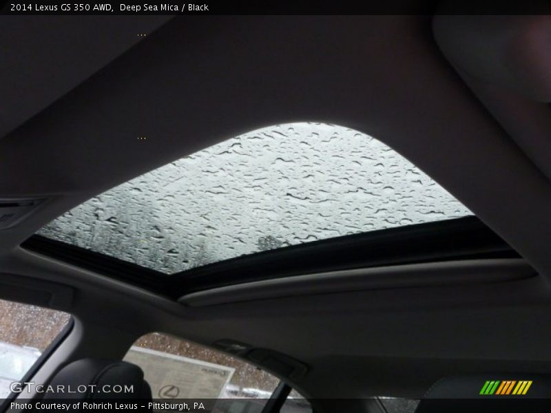 Deep Sea Mica / Black 2014 Lexus GS 350 AWD