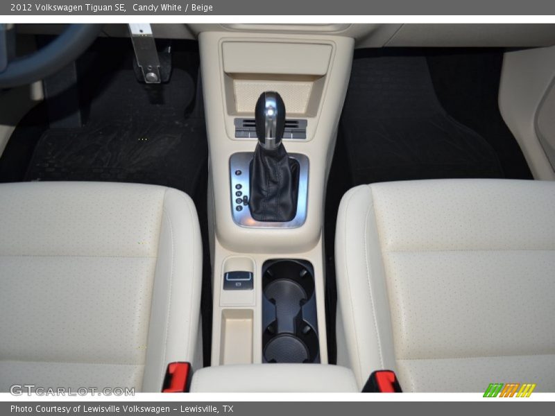 Candy White / Beige 2012 Volkswagen Tiguan SE