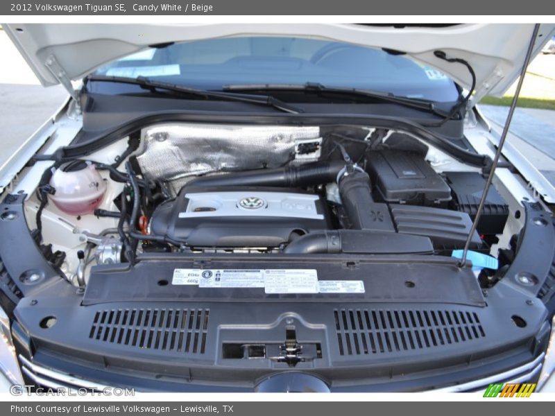 Candy White / Beige 2012 Volkswagen Tiguan SE