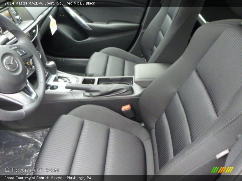 Soul Red Mica / Black 2014 Mazda MAZDA6 Sport