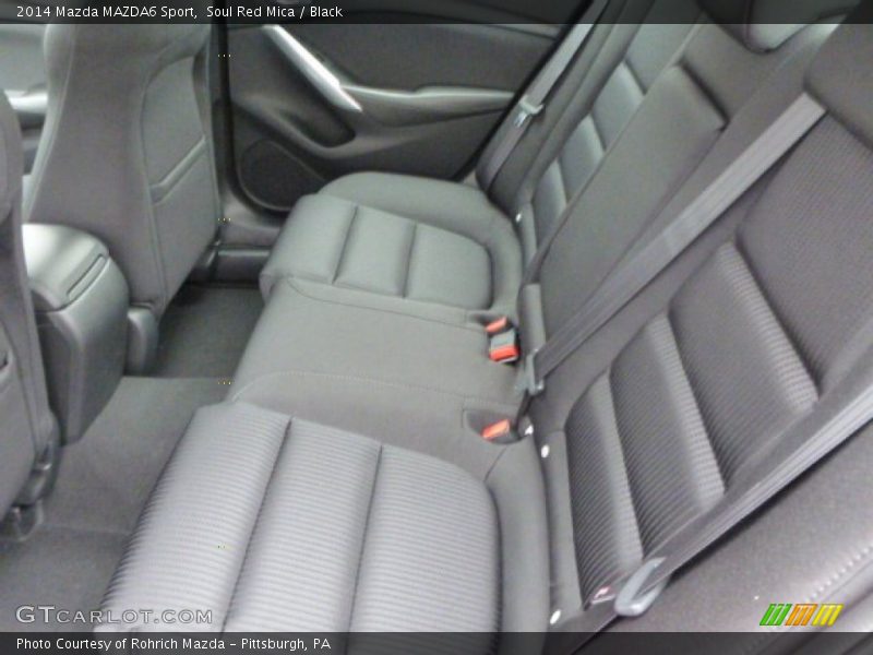 Soul Red Mica / Black 2014 Mazda MAZDA6 Sport