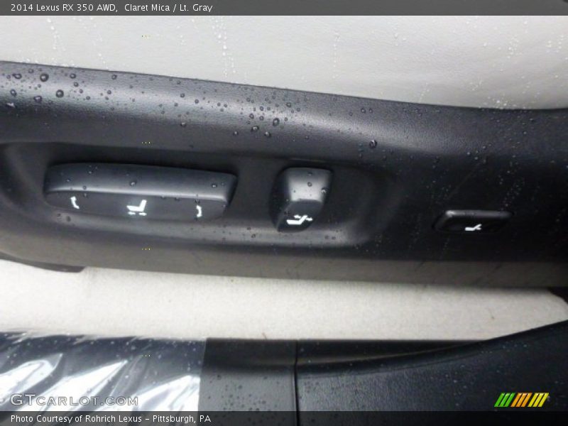 Claret Mica / Lt. Gray 2014 Lexus RX 350 AWD